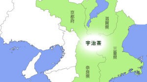 宇治茶地図